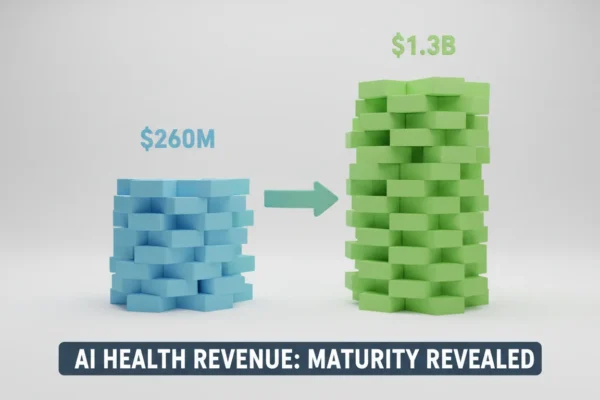 AI Health Revenue: What $260M to $1.3B Reveals About Maturity